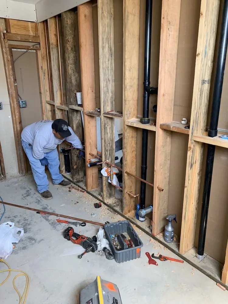 Commercial rough-in plumbing for Trenchless Sewer Repair in Downtown Pleasantville